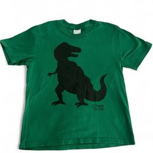 Youth Dinosaur Chalk shirt - S